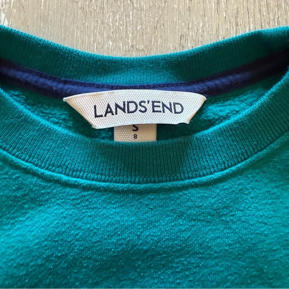 Lands' End Kids Teal 'Born to Ski' Long Sleeve Shirt - Picture 3 of 9